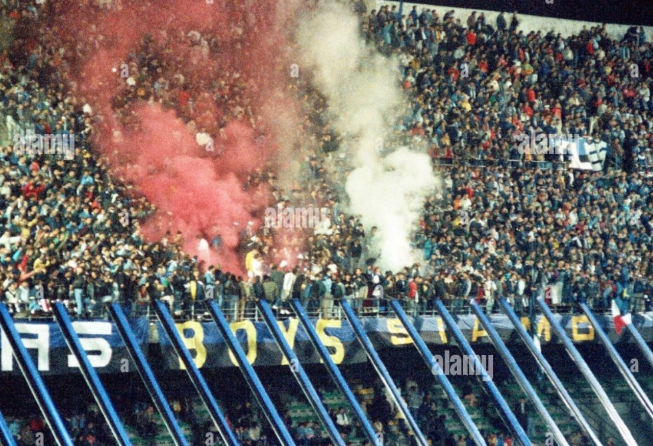 Kelompok ultras pendukung Inter Milan.