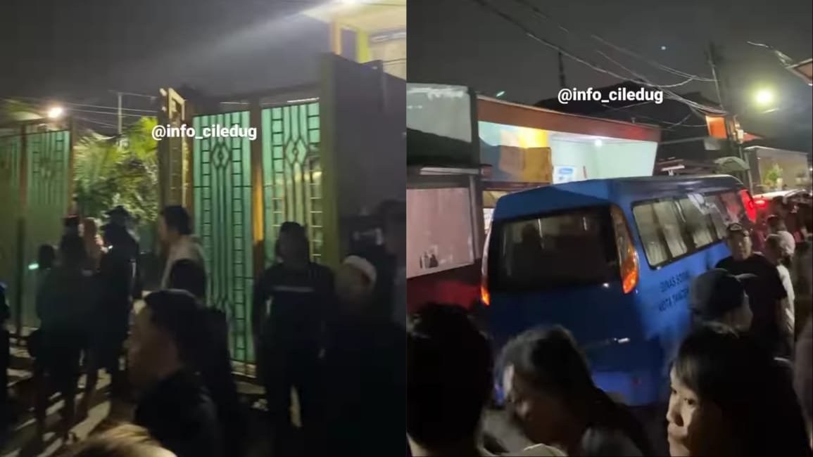 MARAH: Tangkapan layar video warga kepung Yayasan Panti Asuhan Darussalam An&rsquo;nur.
