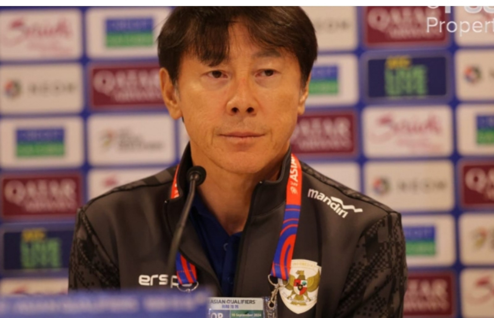 Shin Tae-yong kecewa dengan kepemimpinan wasit.