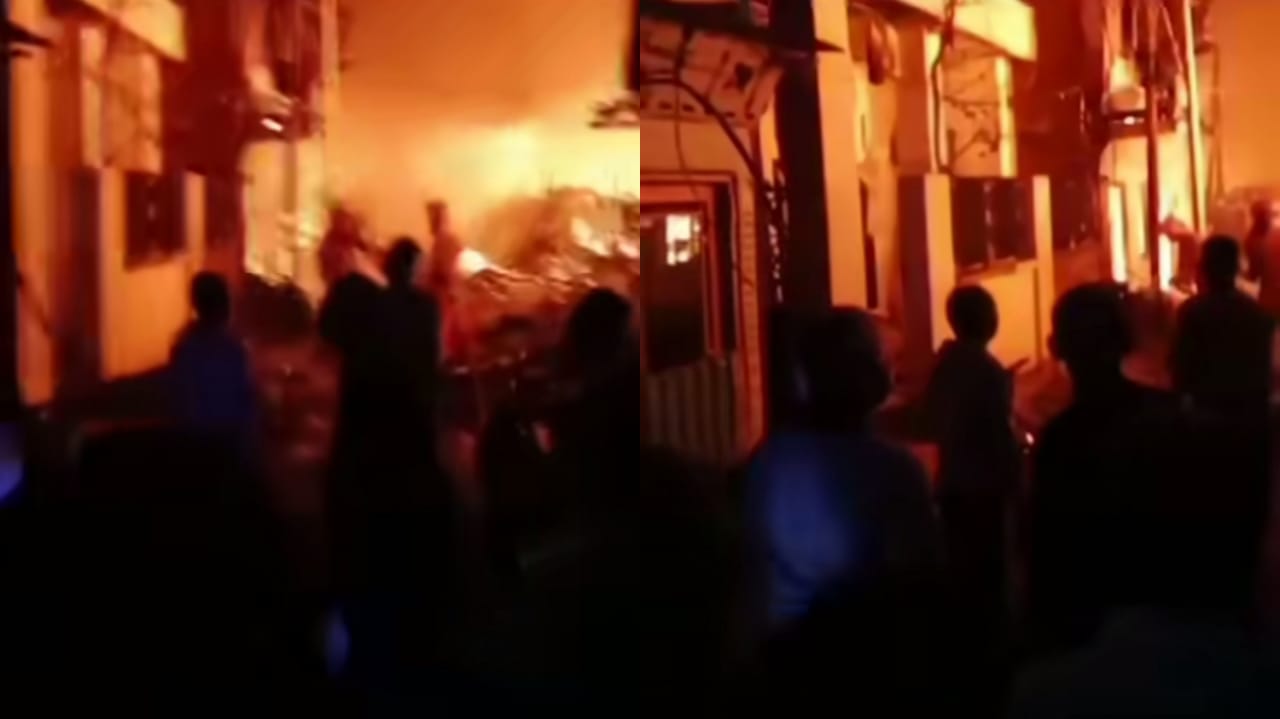 API ASMARA: Screenshots Instagram, kasus perselingkuhan yang memicu 33 rumah terbakar di Makassar.