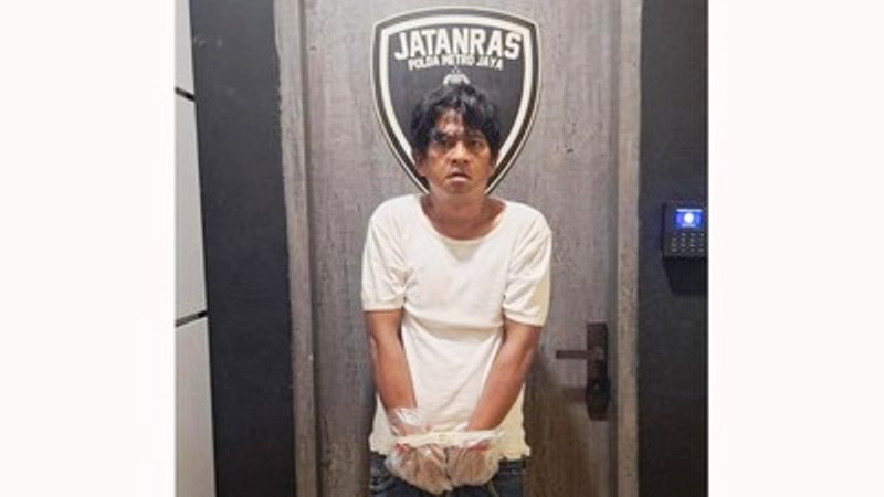 Fauzan Fahmi, tersangka pembunuhan dan mutilasi perempuan berinisial SH yang bekerja sebagai tukang jagal hewan.