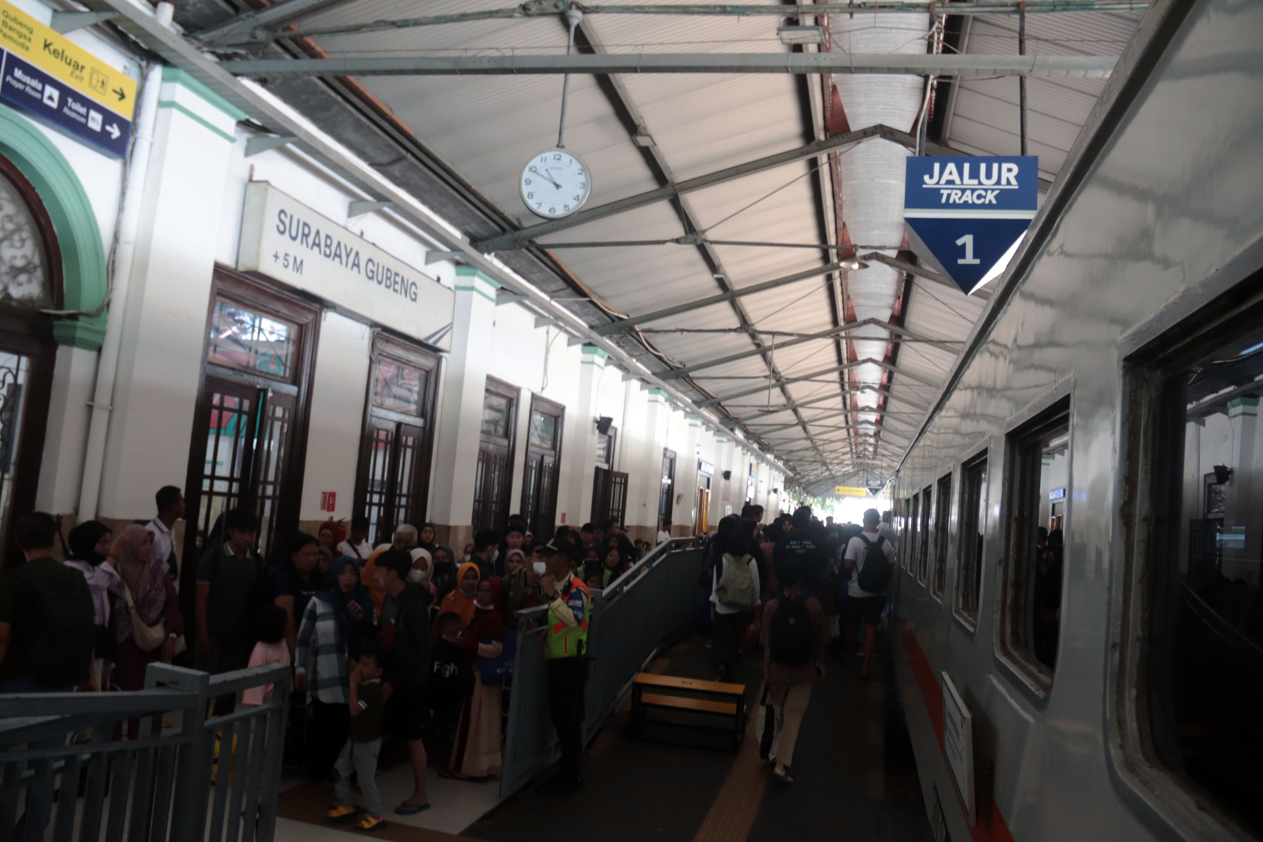 Tujuan penumpang untuk periode Nataru didominasi Yogyakarta, Jakarta, Bandung, Jember dan Banyuwangi.