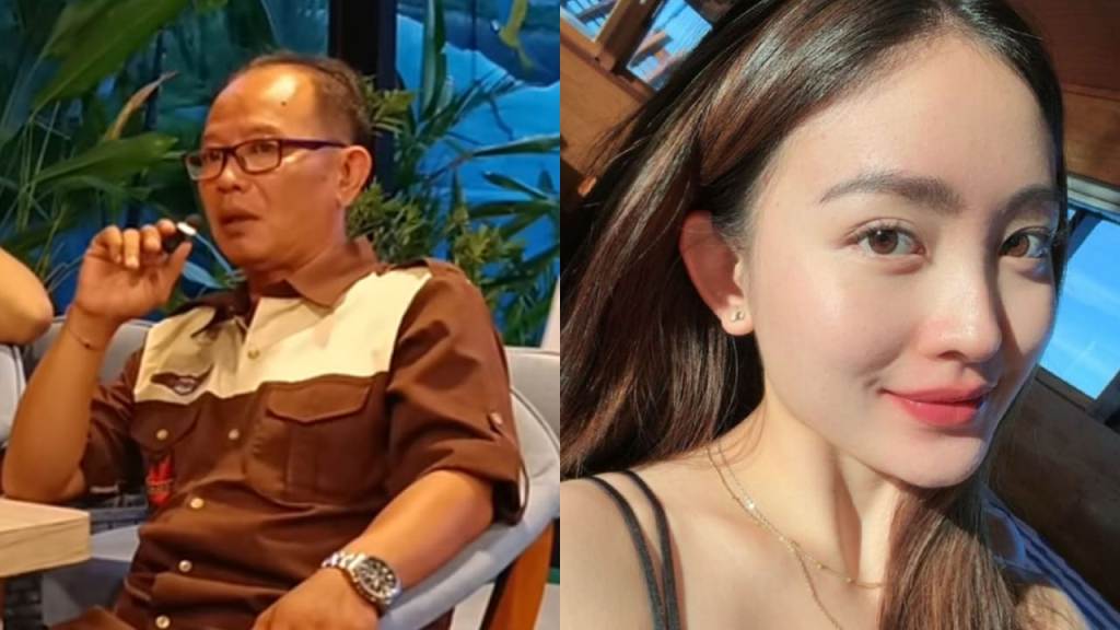 NGAKU AYAH: Tangkapan layar video sosok Didi Setiadi ayah kandung Natasha Wilona (foto kiri) dan Natasha Wilona (foto kanan).