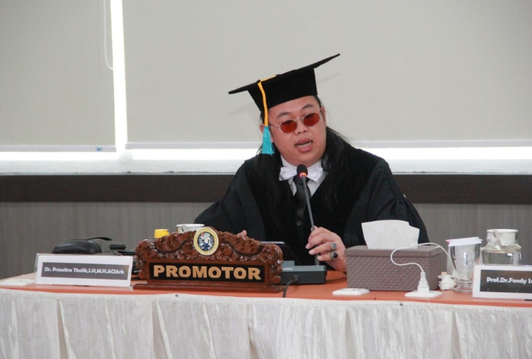 Kaprodi Magister Kajian Ilmu Kepolisian, Sekolah Pasca Sarjana Universitas Airlangga (UNAIR) Surabaya, Dr. Prawitra Thalib, SH., MH., ACIArb.