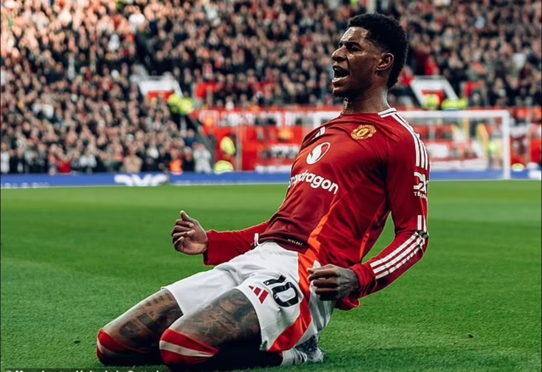 Marcus Rashford mencetak dua gol untuk United saat ia meraih tiga kemenangan dalam dua pertandingan liga di bawah asuhan Ruben Amorim
