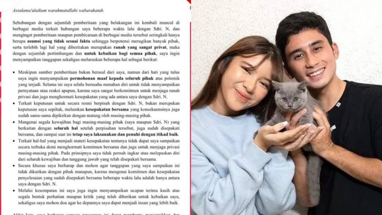 Pernyataan Alshad Ahmad yang akui pernah menikah dan berakhir cerai dengan Nissa Asyifa dan foto Alshad bersama Tiara Andini.