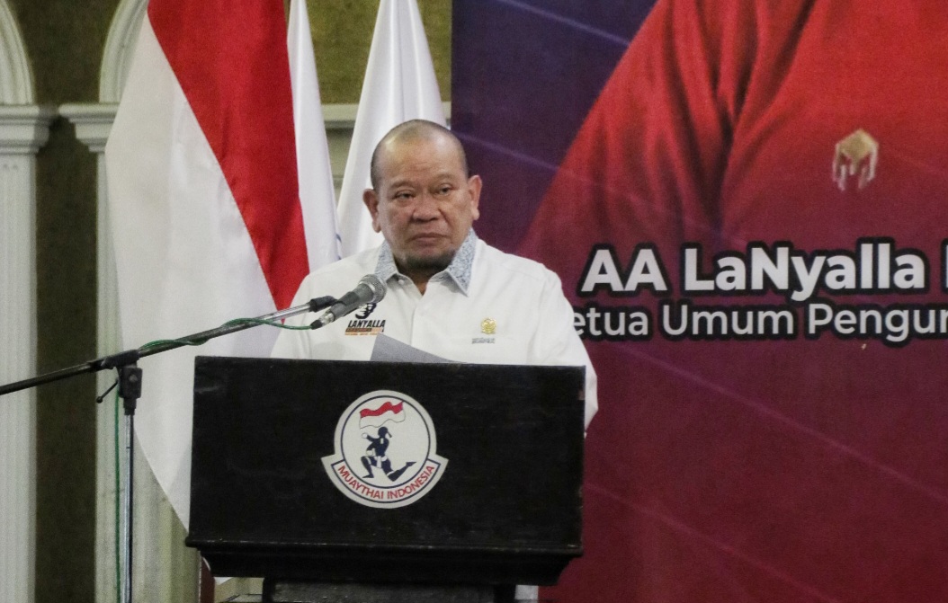 Ketua Umum PB Muaythai Indonesia LaNyalla Mahmud Mattalitti berharap Muaythai dipertandingkan di PON XXIII 2028 NTB-NTT