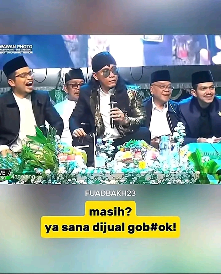 Gus Miftah saat ceramah di Magelang yang viral. Gara-gara sindir pedagang es teh. (IST)