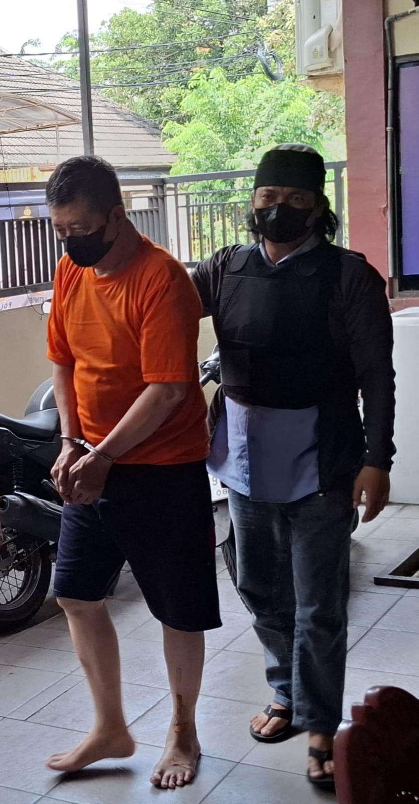 Andy Surotrynoto menghabisi adik dan ponakannya di Putat Gede Surabaya. (DOK)