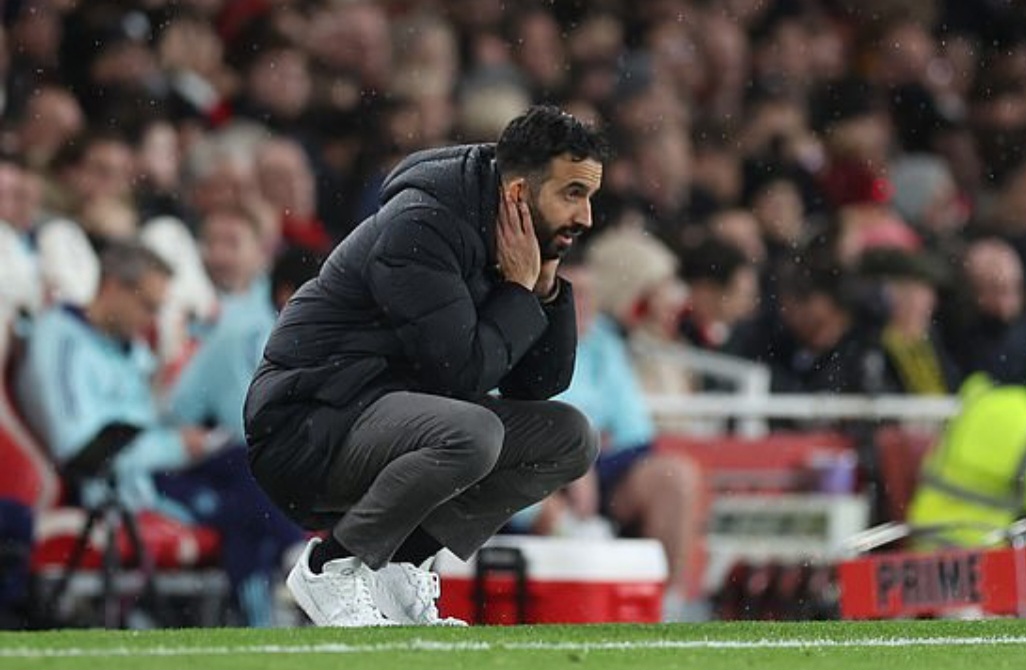 Kekalahan perdana Ruben Amorim sejak tangani Manchester United.