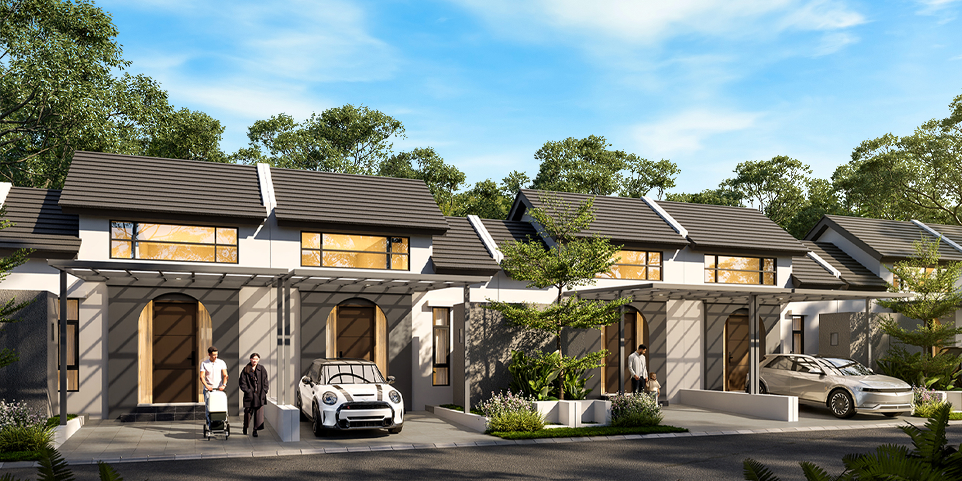 Rumah siap huni Tipe Barley di CitraHarmoni bisa ikut program Free PPN 100 persen.