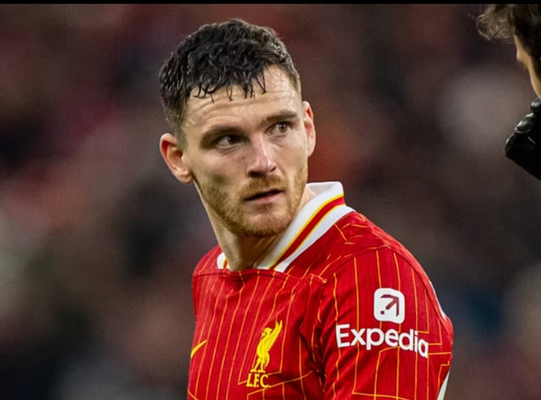 Andy Robertson mulai melambat seiring bertambahnya usia.