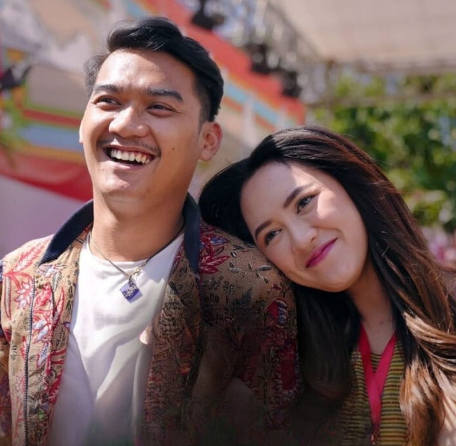 Gilga Sahid dan Happy Asmara.