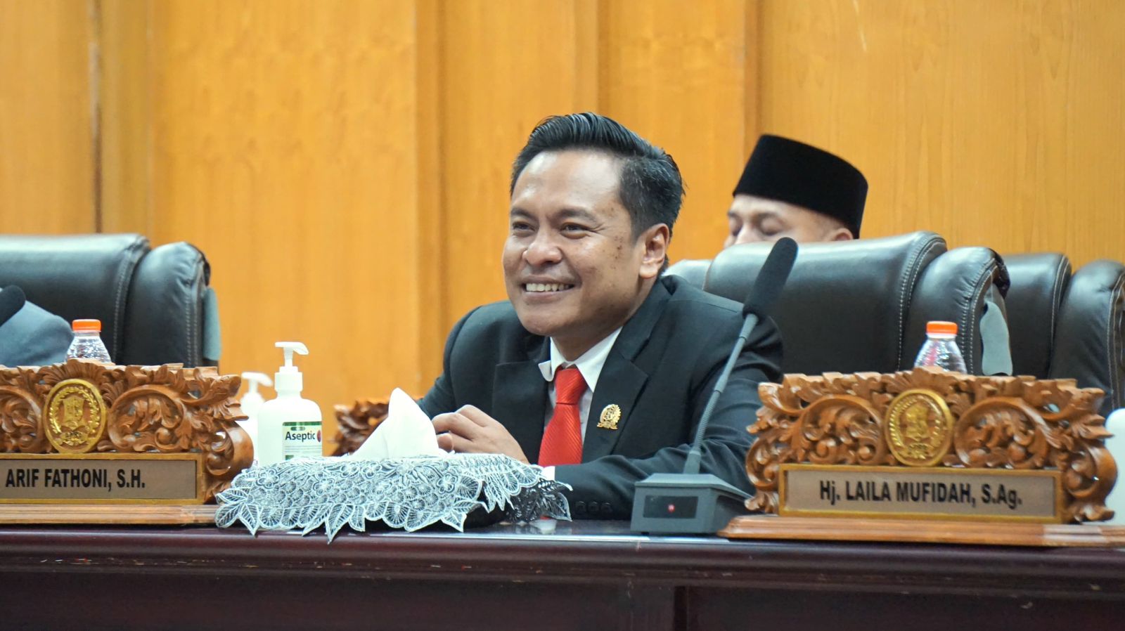 Wakil Ketua DPRD Surabaya Arif Fathoni.