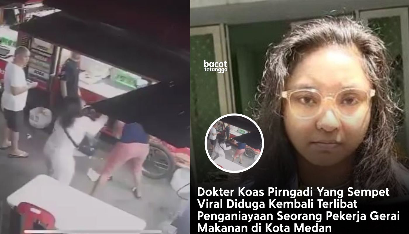 Dokter koas Fladiniyah Puluhulawa yang diduga menganiaya pegawai gerai burger di Medan.