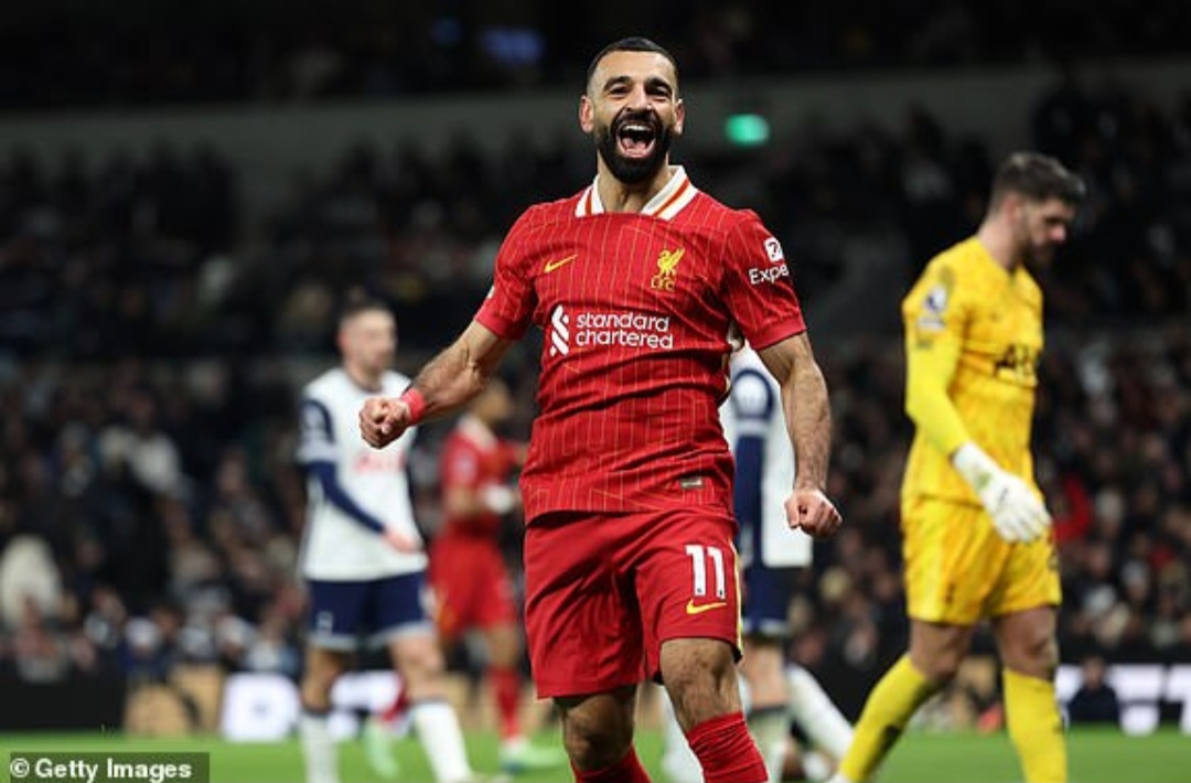 Setiap pertandingan Liverpool selalu saja ada rekor dari Mohamed Salah.