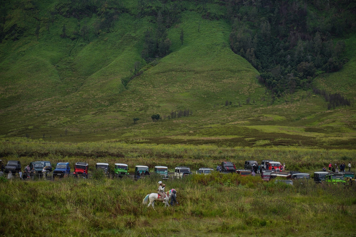 WISATA ALAM: Bromo menjadi salah satu destinasi wisata yang menjadi jujukan wisatawan di Jatim.