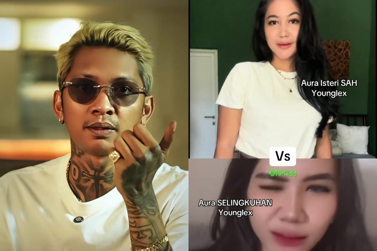 Netizen bandingkan foto Alsa Shawty Selingkuhan Young Lex dengan istri sah.