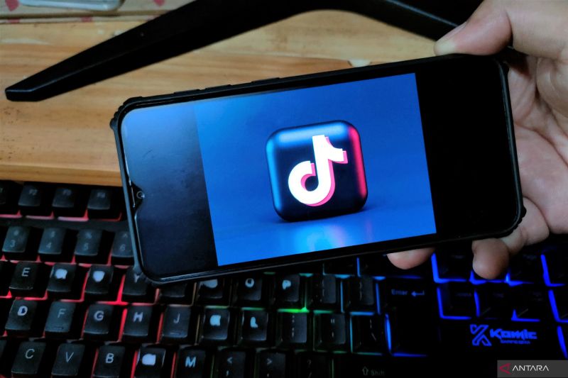 Ilustrasi Logo TikTok.