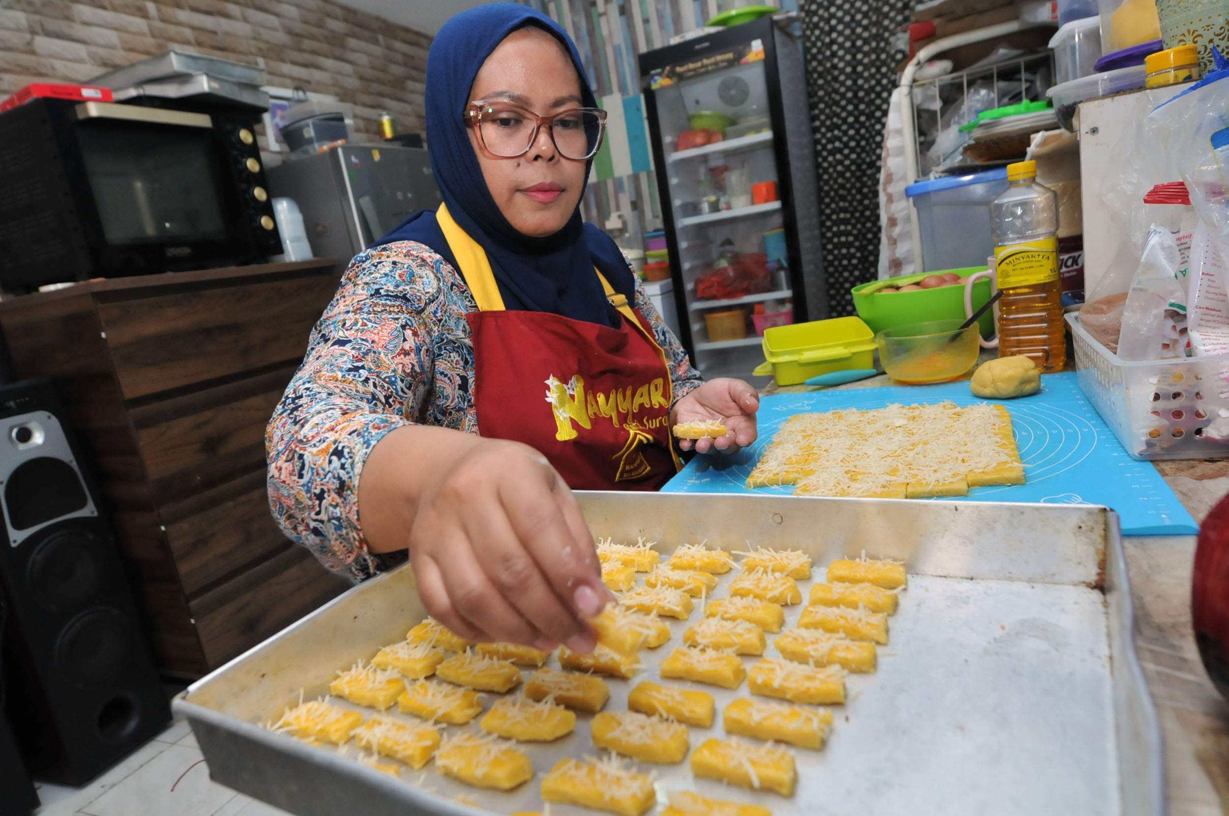 SIAP: Naiknya harga telur berdampak pada produsen roti dan kue kering. Biaya operasional mereka menjadi bertambah.
