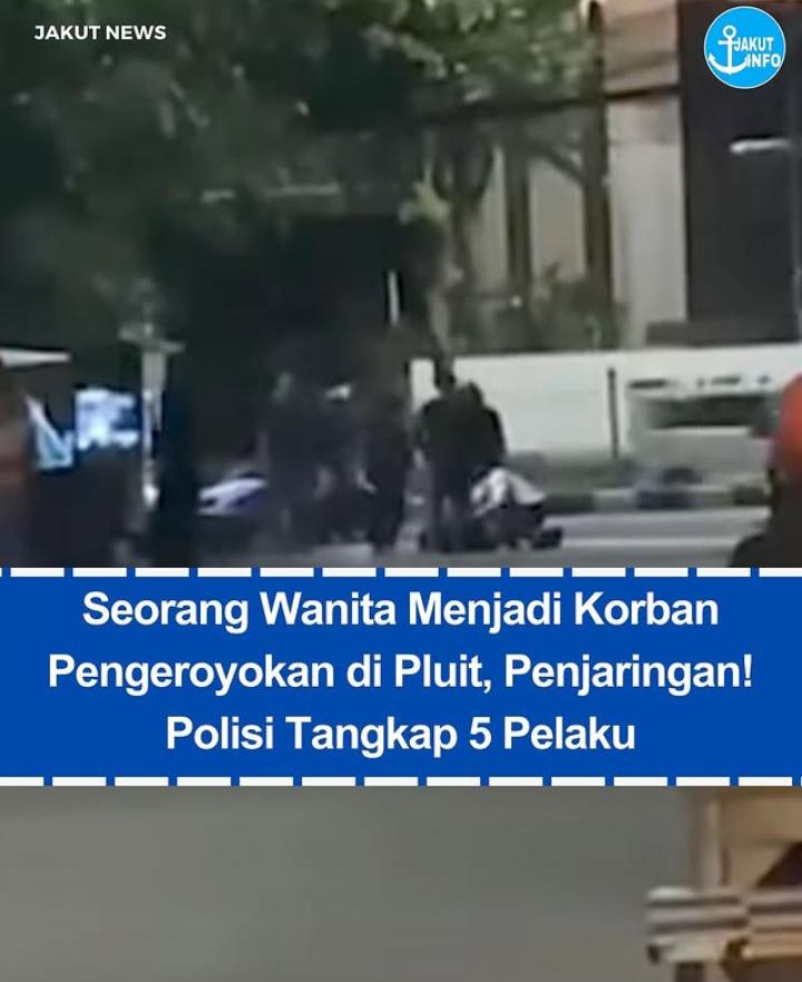 Video amatir aksi pengeroyokan yang dilakukan oleh satu keluarga pada seorang wanita di Pluit, Jakarta Utara berlatar belakang cemburu dan perselingkuhan.
