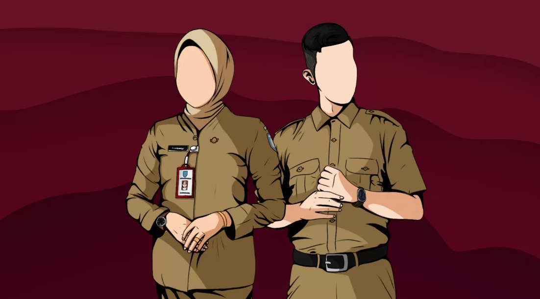 Ilustrasi Pegawai Pemprov Jatim.  &nbsp;