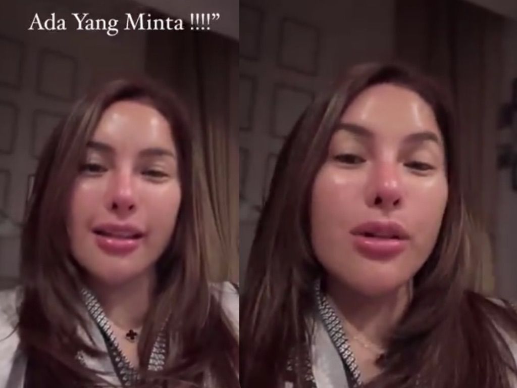 Cuplikan unggahan cerita Instagram Nikita Mirzani.
