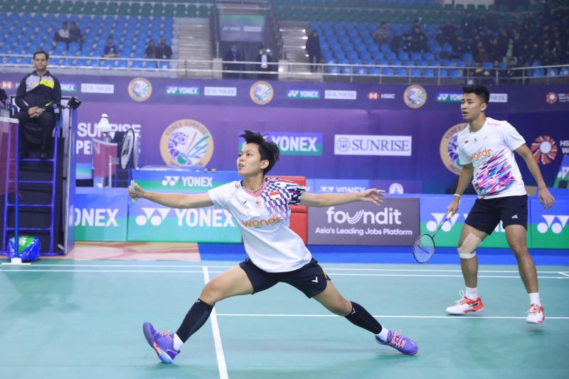 Ganda campuran baru Siti Fadia dan Dejan Ferdinansyah lolos dari ujian pertama di India Open 2025