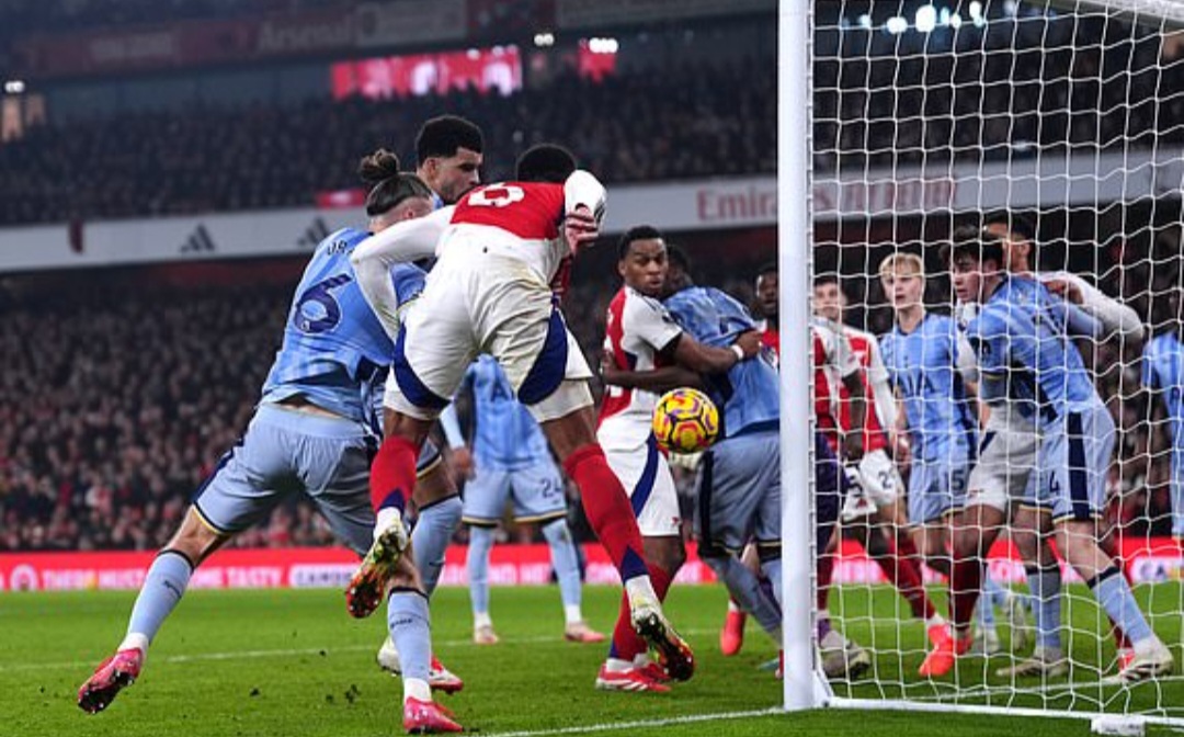Arsenal telah mencetak 26 gol dari tendangan sudut di Liga Primer sejak awal musim lalu; jumlah terbanyak di antara tim mana pun.