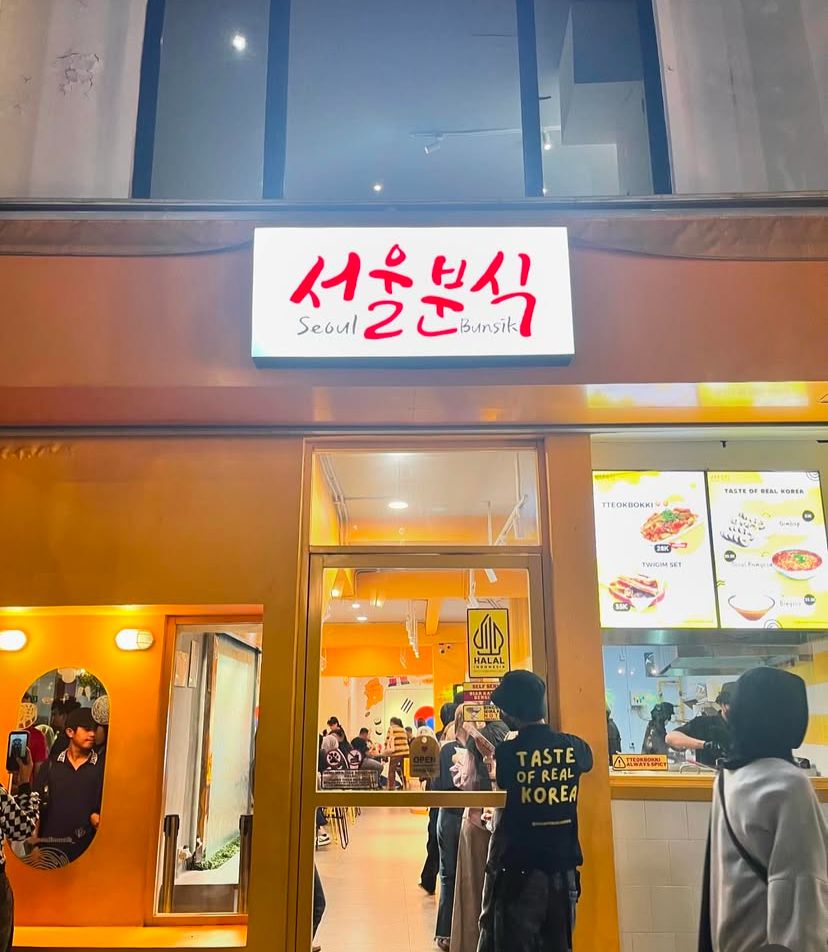 Seoul Bunsik, Street Food Khas Korea Di Tunjungan, Surabaya.