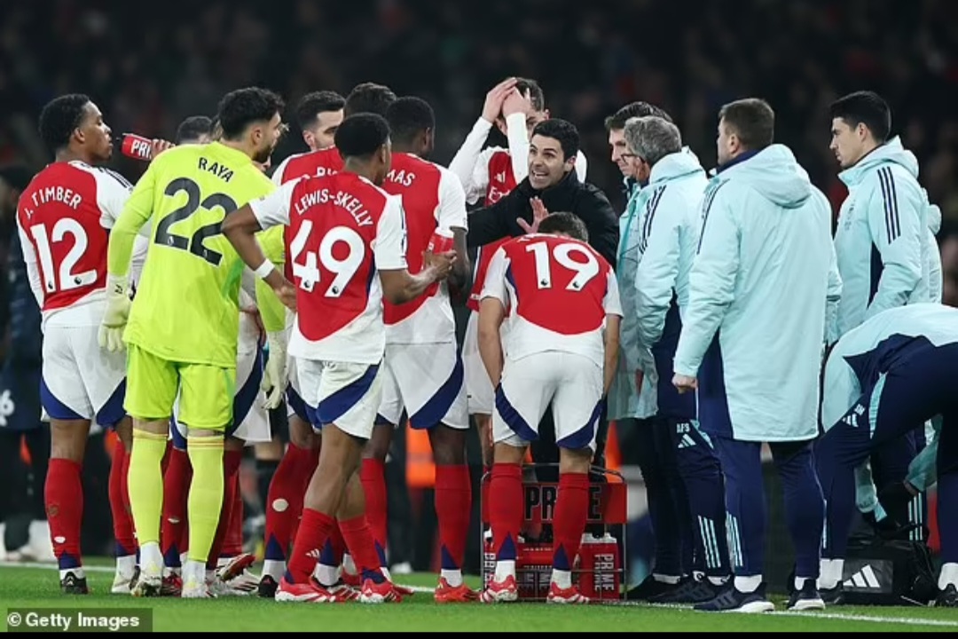 Mikel Arteta menyesalkan kesalahan timnya karena hasil imbang tersebut membuat mereka tertinggal enam poin dari pemuncak klasemen Liverpool