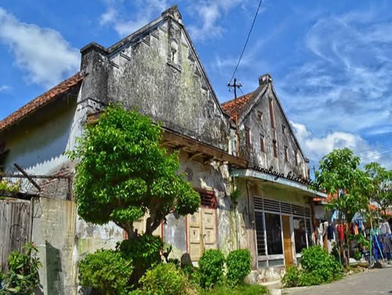 KAMPUNG LAWAS: Kampung Kebalen di Surabaya dulu menjadi tempat hunian bagi pekerja dari Bali pada masa Hindia Belanda.