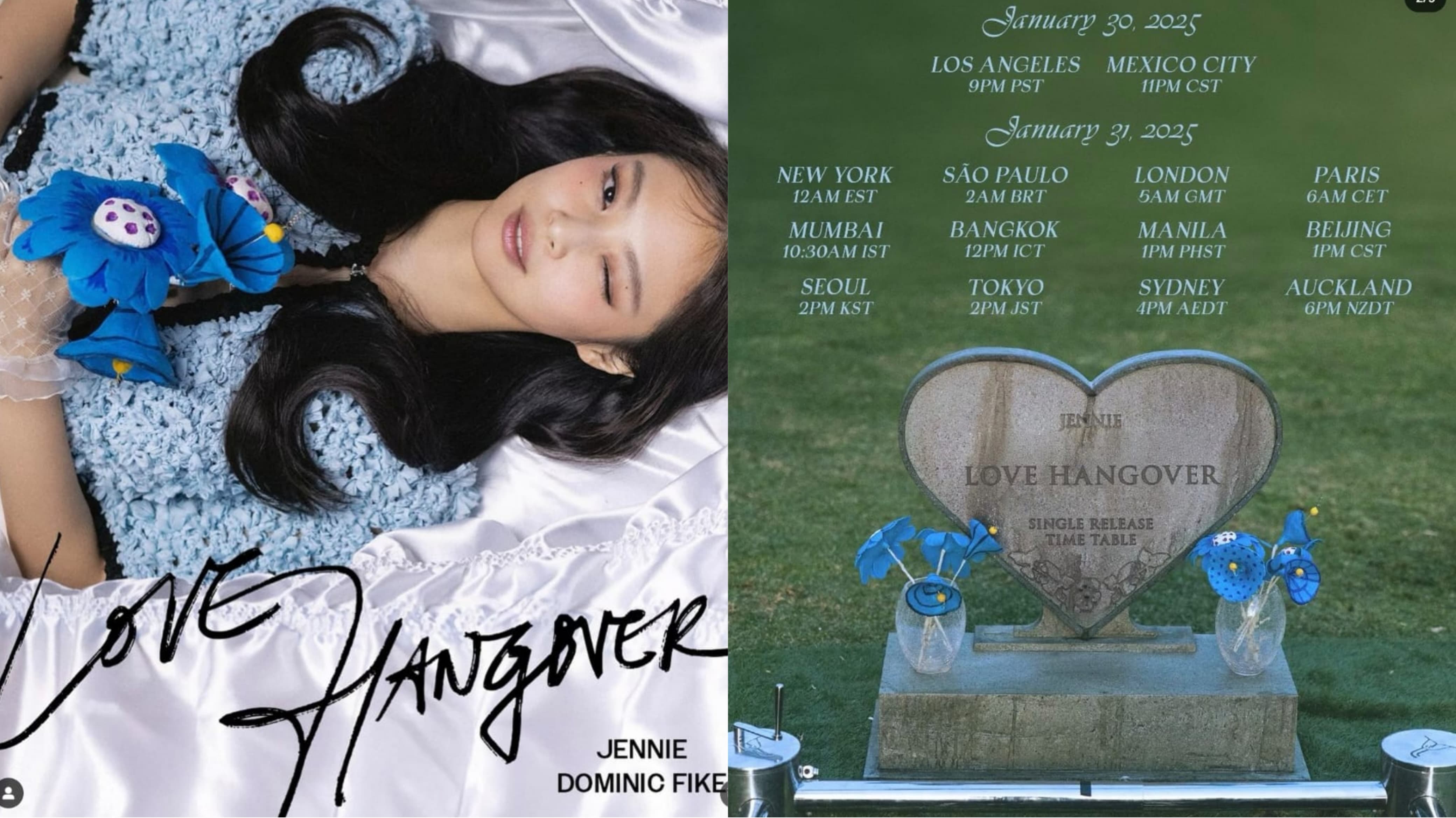 Jannie BLACKPINK umumkan rilis singel baru bersama Dominic Fike. Sumber: Instagram @jannierubyjane