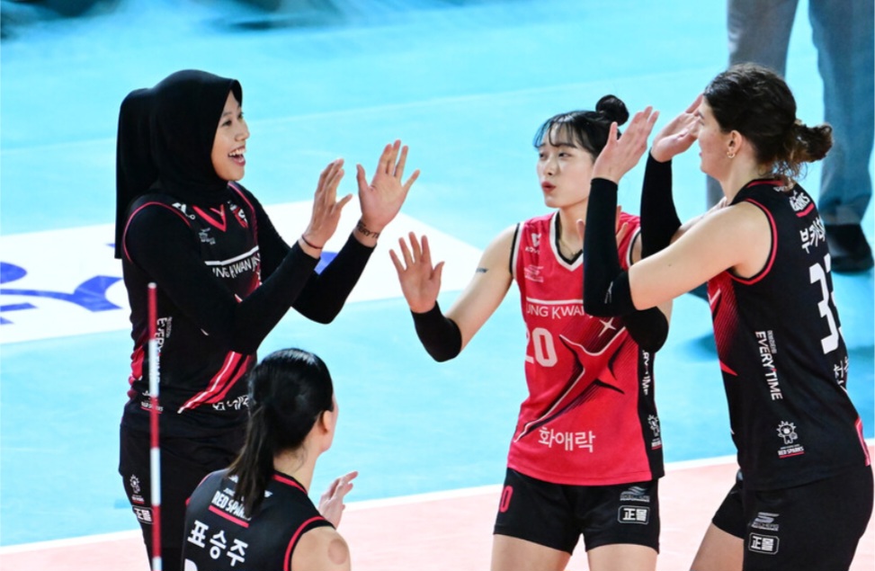 Megawati Hangestri Pertiwi jadi pencetak skor terbanyak saat laga Ted Sparks vs Pink Spider.