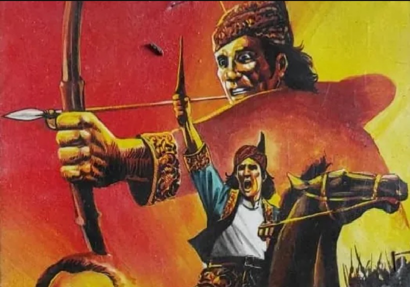PEMBELA RAKYAT KECIL: Ilustrasi sosok Sawunggaling atau Joko Berek.