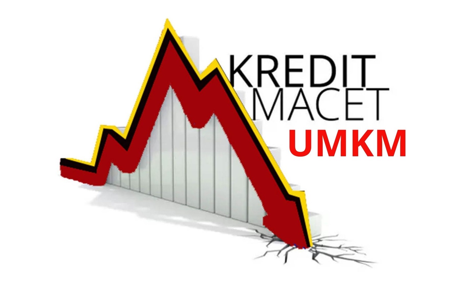 Ilustrasi kredit macet.
