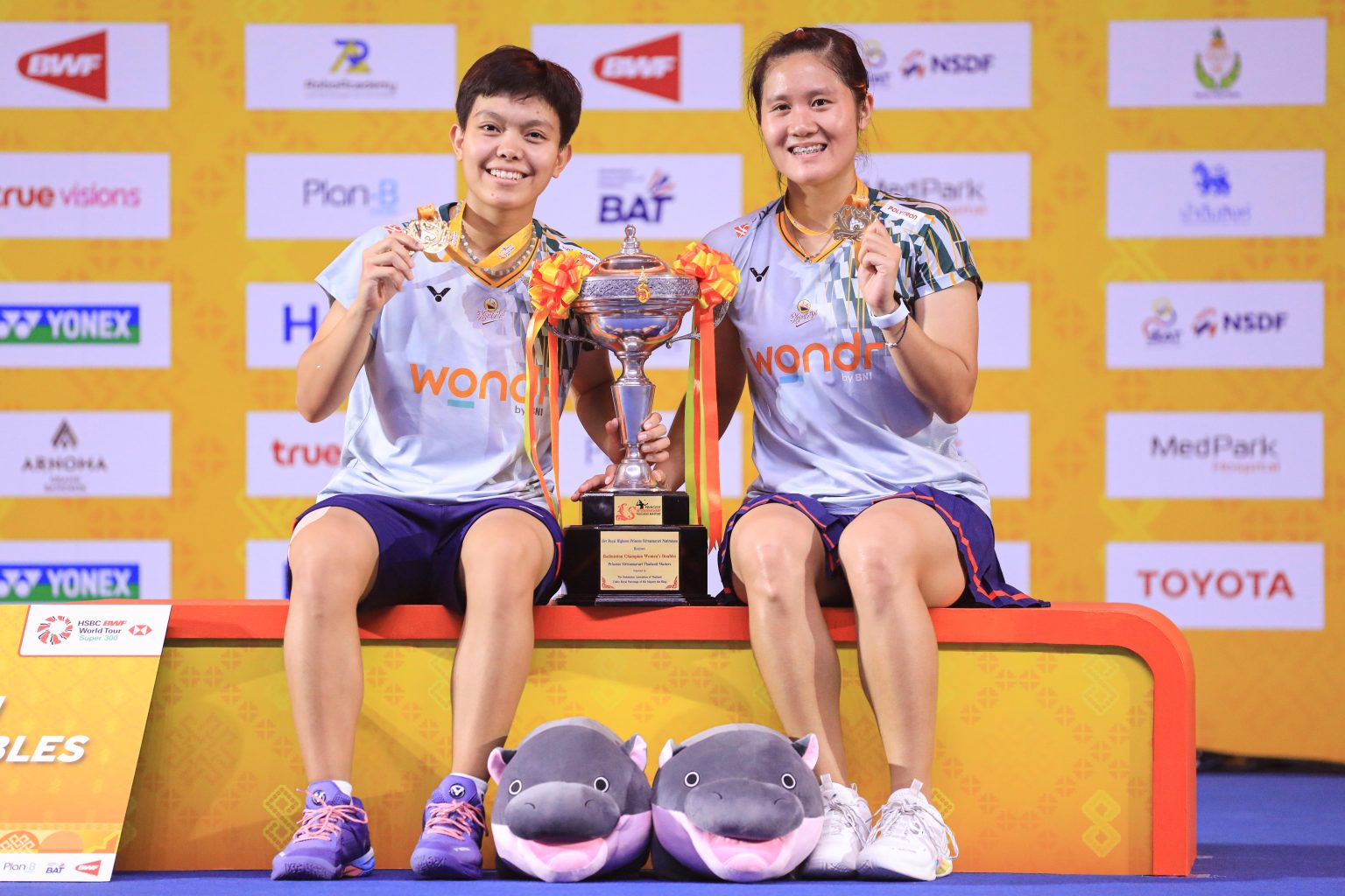 Siti Fadia Silva Ramadhanti dan Lanny Tria Mayasari menjadi juara di Thailand Masters 2025.