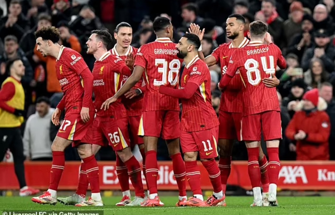 The Reds kini akan menghadapi Newcastle di final Piala Carabao setelah menang agregat 4-1