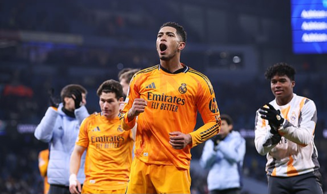 Jude Bellingham menjadi pahlawan kemenangan Real Madrid atas Manchester City.
