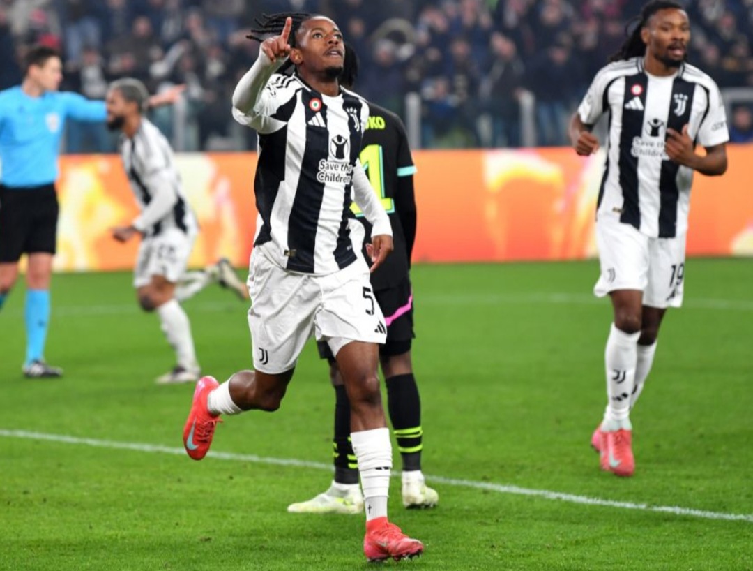 Samuel Mbangula jadi penentu kemenangan Juventus atas PSV Eindhoven.