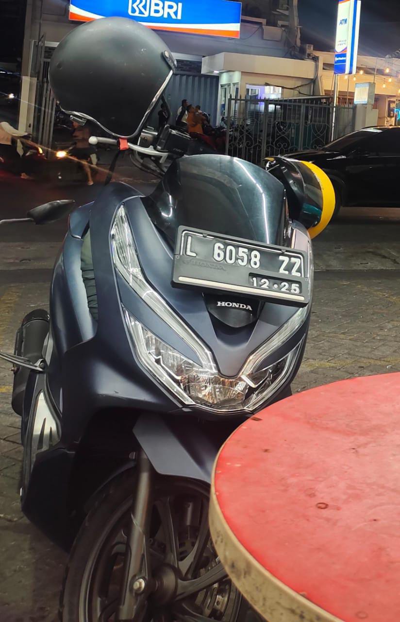Motor korban yang diembat pelaku. (IST)
