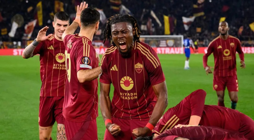 Roma mengalahkan Porto dan melaju ke babak 16 besar Liga Eropa UEFA. AS Roma via Getty Images