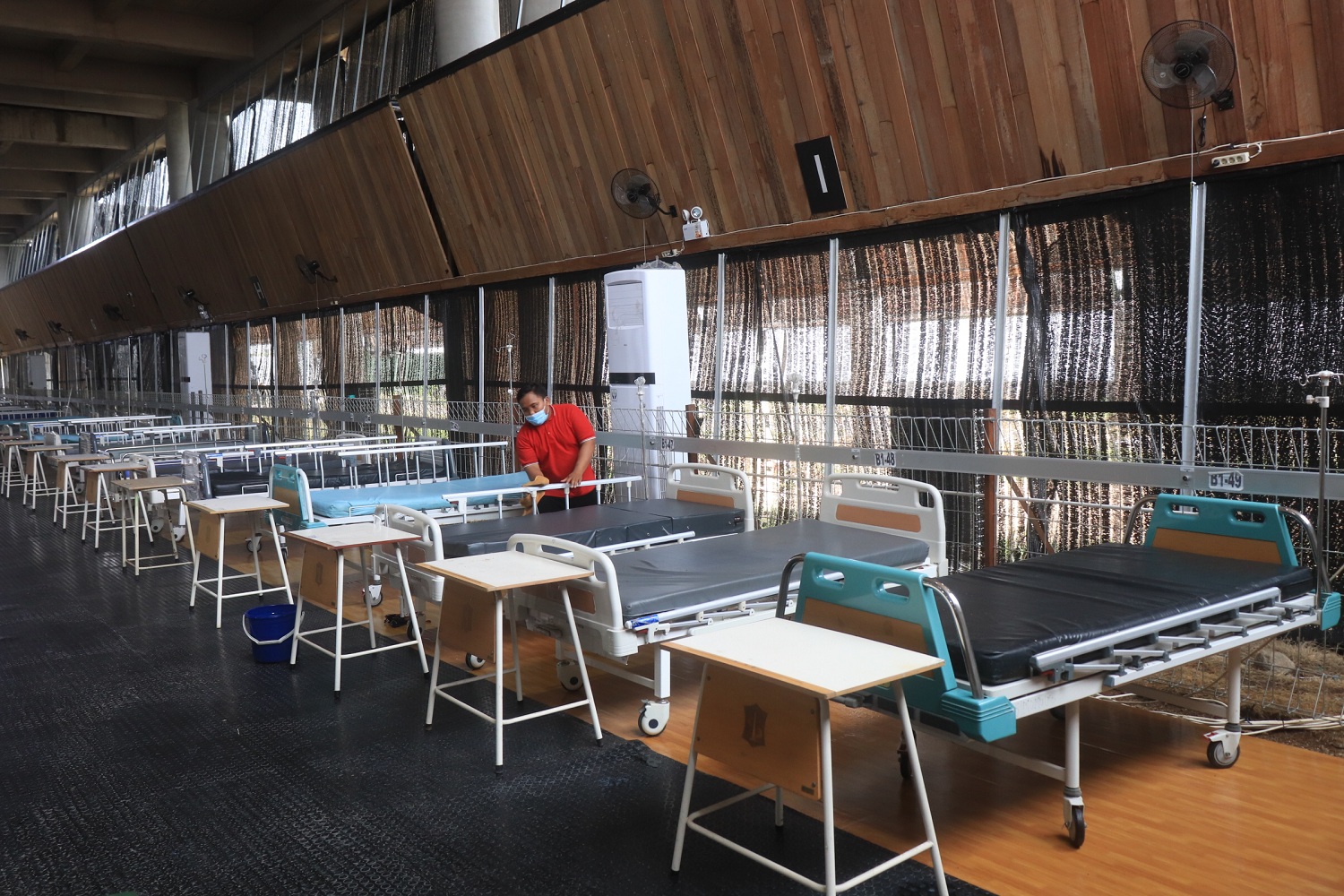 Rumah sakit Lapangan Tembak di Tambak Wedi sempat menjadi rumah sakit sementara saat pandemi Covid-19 dinilai lebih tepat untuk dilakukan renovasi.