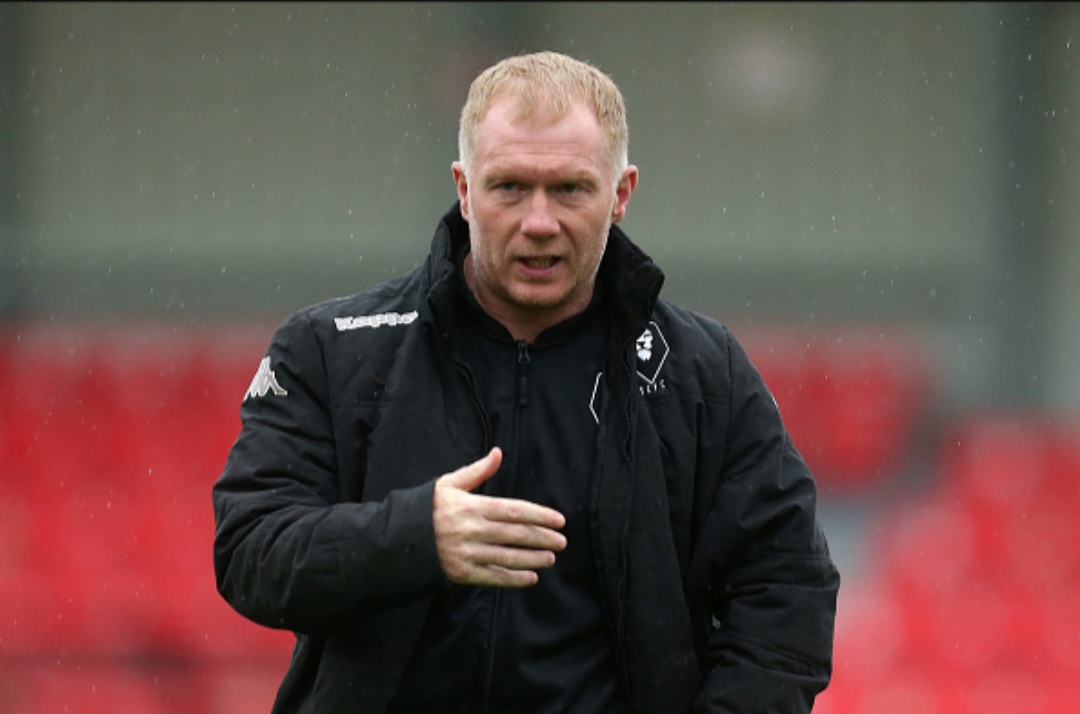 Legenda Manchester United Paul Scholes.
