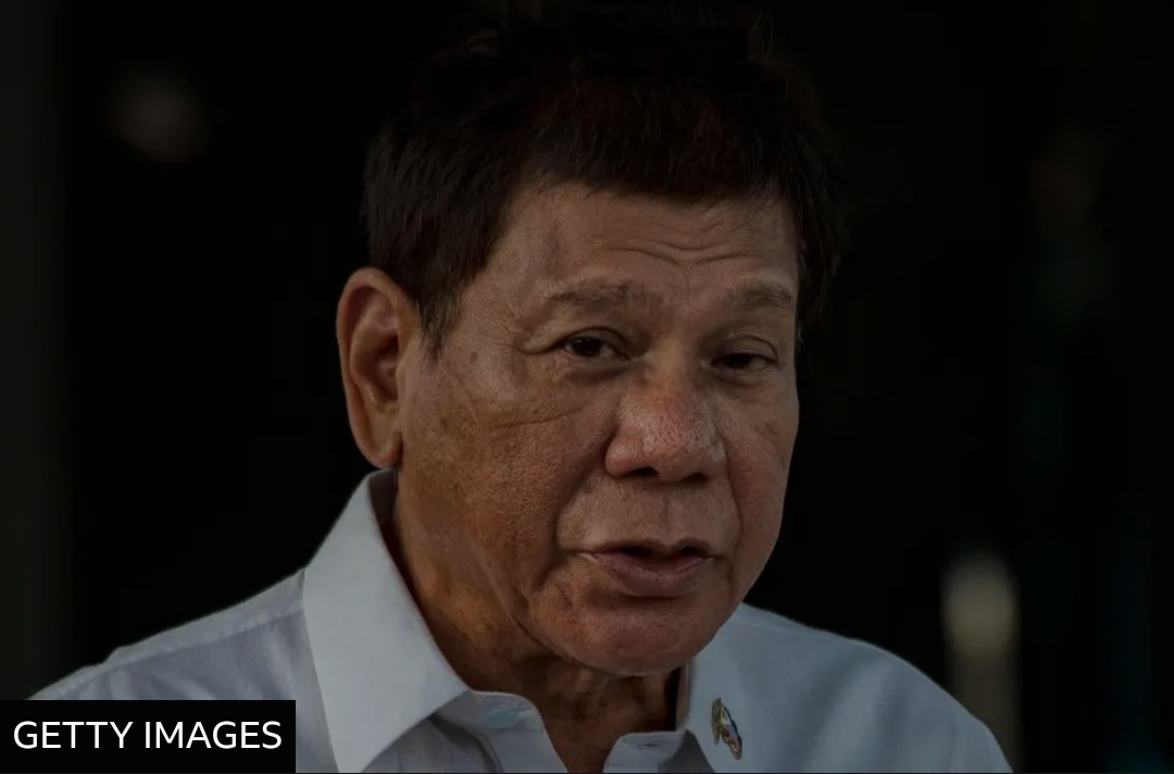 Rodrigo Duterte akan diadili di International  Criminal  Court (ICC) yang ada di Den Haag, Belanda.