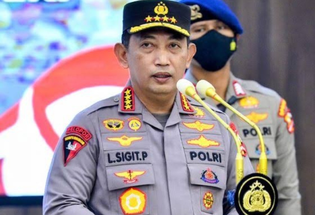 Kapolri Jenderal Pol Listyo Sigit Prabowo.