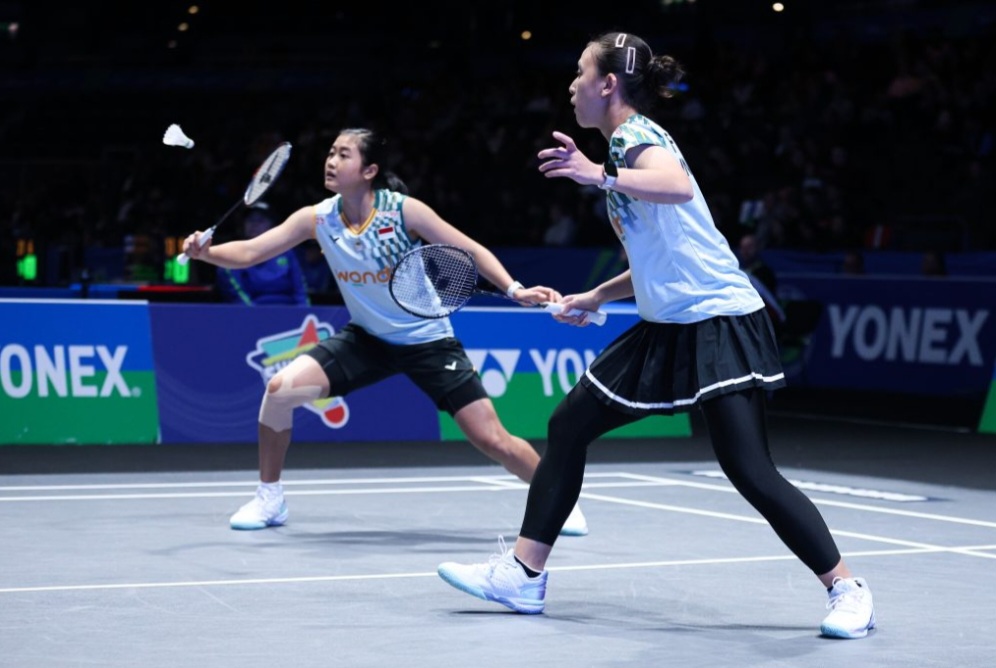 Ganda putri Indonesia, Febriana Dwipuji Kusuma dan Amallia Cahaya Pratiwi tersingkir dari arena All England 2025.