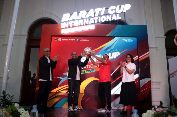 KOMPAK: Turnamen bertajuk Barati Cup Internasional 2025 ini, akan berlangsung di Surabaya, Jawa Timur, pada 15-20 April 2025.