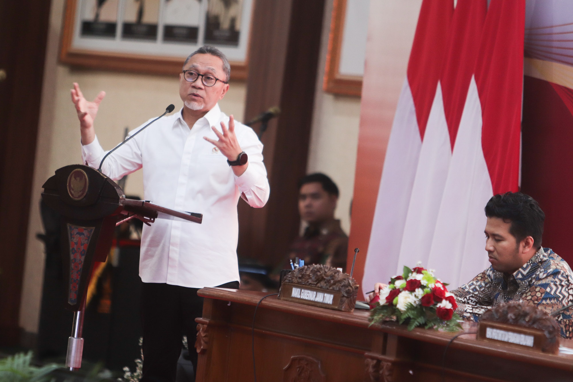 Menteri Koordinator Bidang Pangan Zulkifli Hasan.