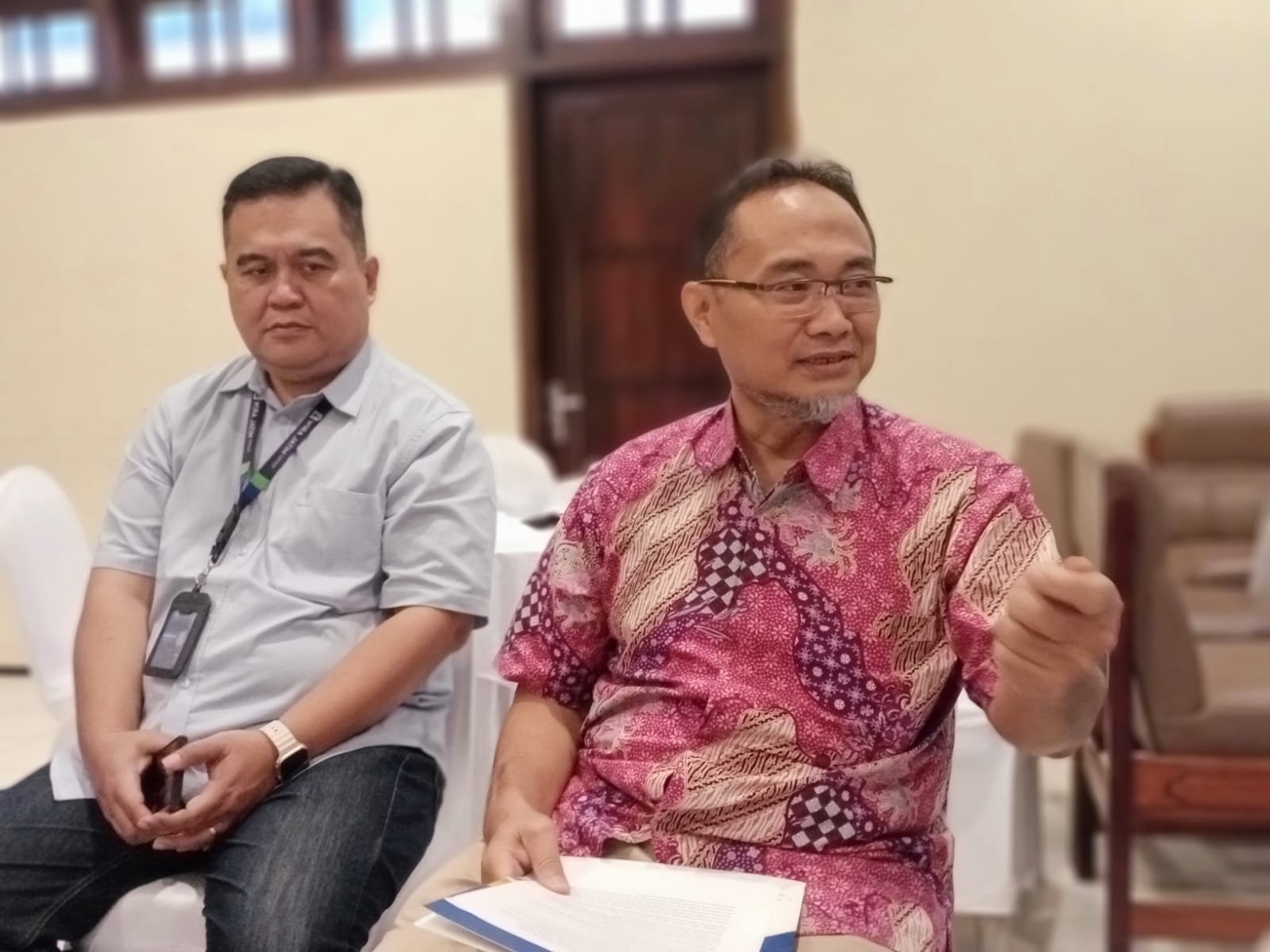 Direktur Utama PT Kasa Husada Wira Jawa Timur Dwi Tjahayanto.